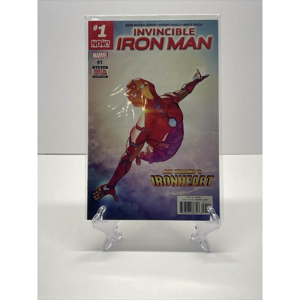 Invincible Iron Man #1 (Marvel 2017) 1st Riri Williams Solo